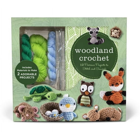 Woodland Crochet Kit : 12 Precious Projects to Stitch and Snuggle - Includes Materials to Make 2 Adorable Projects (Kit)