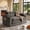 Gray, variant on Guqiart 2 in 1 Convertible Sofa Bed, Pull Out Loveseat Sleeper Sofa with Pillows for Home Living Room Bedroom
