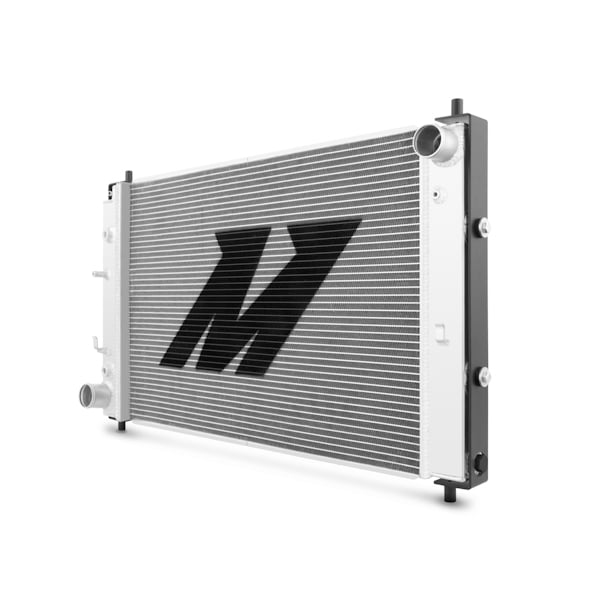 Mishimoto MMRAD-MUS-97BA Bracketed Aluminum Radiator Compatible With Ford Mustang Automatic 1997-2004 Silver