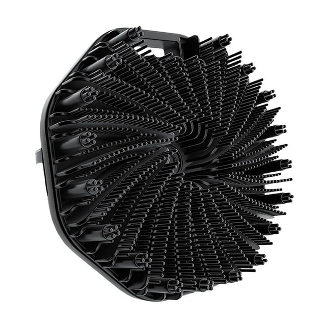 Silicona ducha depilador de ducha cepillo para el cuerpo para exfoliación masaje suave negro negro