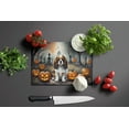 thumbnail image 3 of Cavalier Spaniel Spooky Halloween Glass Cutting Board Large 12 in x 15 in, 3 of 5