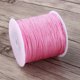 thumbnail image 3 of 100 M x 0.8 mm Cuerda Nylon Chino Nudo Cordón Macramé Shamballa Cuerda de Hilo Pulsera Trenzada Rosa, 3 of 4