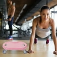 thumbnail image 2 of OUNONA 1Set Workout Sliders Roller Discs for Home Fitness Multicolor Abdominal Training Disc, 2 of 4