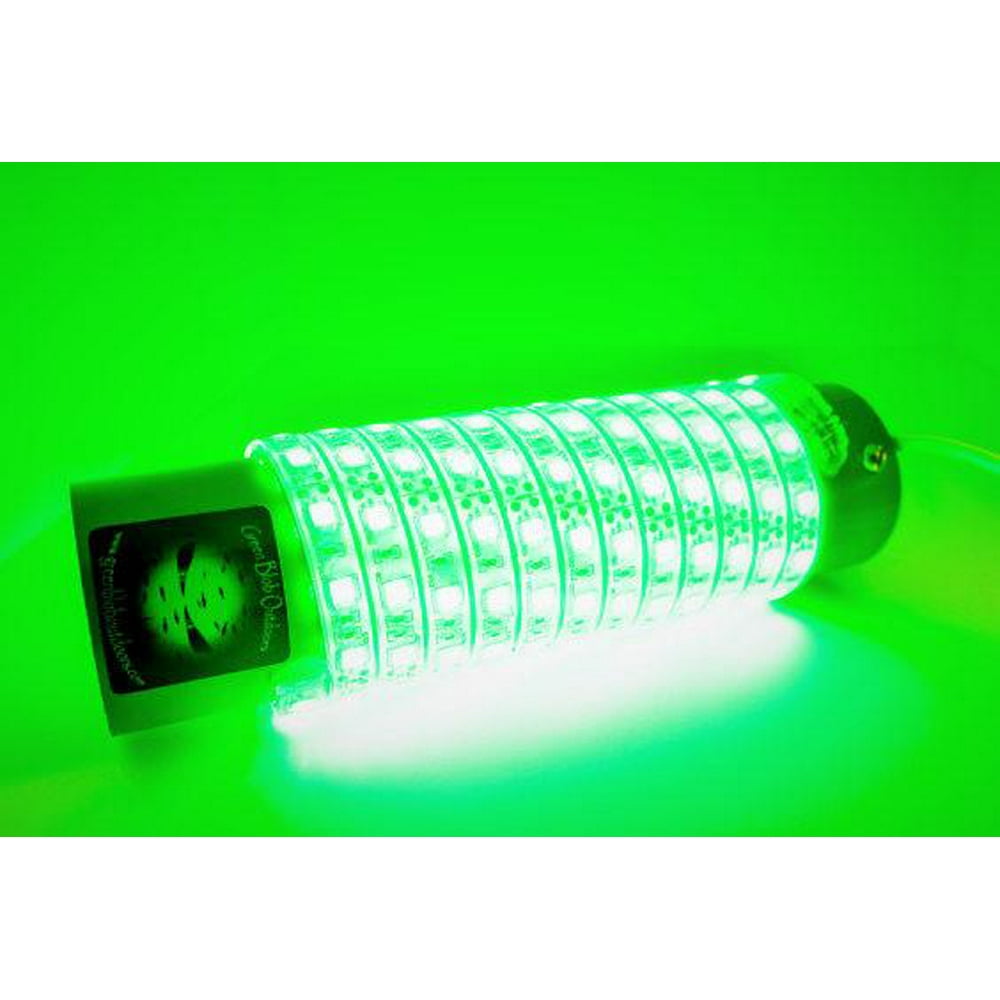  Green Blob Outdoors Dock Fishing Light Underwater LED 