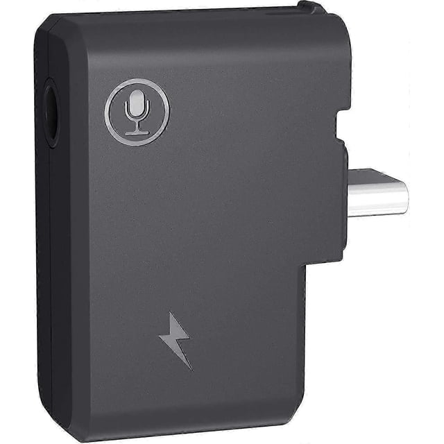 Dual Mic Adapter for Insta-360ONE-X2 Extrenal Microphones USB-C Port