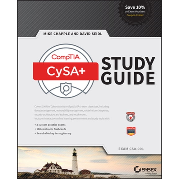 Pre-Owned Comptia Cysa Study Guide: Exam Cs0-001 (Paperback) 1119348978 9781119348979