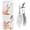 Silver, variant on Wide Jaw Nail Clippers - Anti-Splash Slanted Curved Fingernail & Toenail Clippers for Thick & Ingrown Nails, Ergonomic Non-Slip Handle, Home & Travel Nail Trimming Tool for Adults
