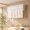 C, variant on Tuscom Air Conditioner Wind Deflector Curtain, No Drilling AC Cover with Hand Crocheted Flowers, Anti Direct Blowing Guard for Wall Mounted Unit, Safe Draft Stopper for Bedroom