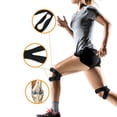 thumbnail image 5 of Ettsollp Adjustable Knee Support Brace Pain Relief Patella Running Protector Guard-Black, 5 of 8