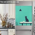 thumbnail image 3 of Yayeee Magnetic Dishwasher Cover for The Front Decoration Home Kitchen Machine Sticker Protector, Green Cat, 3 of 6