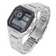 thumbnail image 2 of Reloj Cronógrafo Digital Nikou Resistente al Agua Color Plateado, 2 of 15