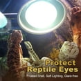 thumbnail image 3 of czcpp-75W Ampoules de Lampe Chauffante pour Reptiles, Lot de 2 Ampoules Chauffantes pour Reptiles Ampoules de Pâtisserie Lumière du Jour UVA Amphibiens Lampe Chauffante Émetteur pour Lézard, Tortue, Dragon Barbu Gecko, Poulet, 3 of 4
