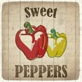 thumbnail image 2 of Allen, Kimberly 20x20 Black Ornate Wood Framed with Double Matting Museum Art Print Titled - Sweet Peppers, 2 of 4