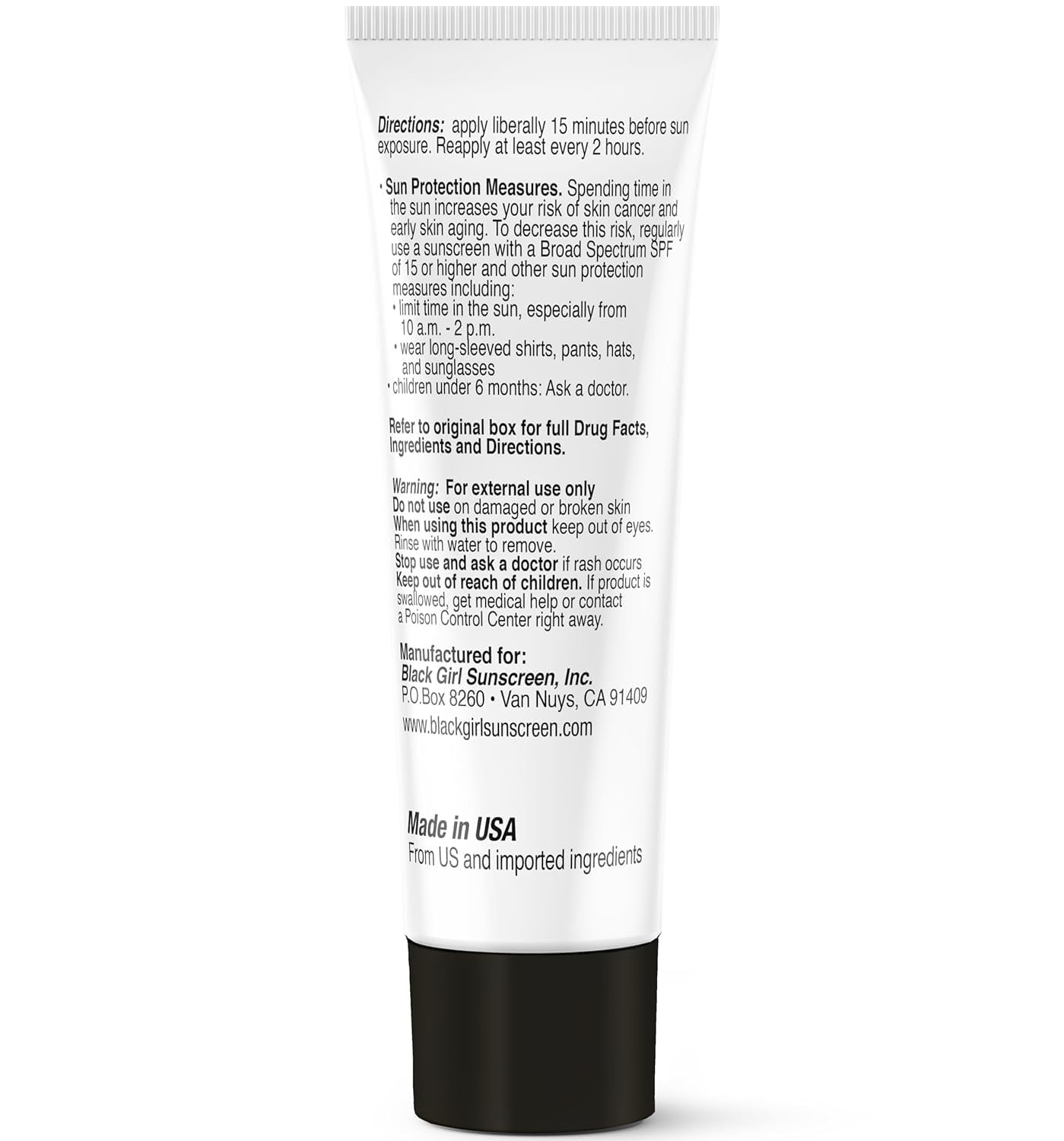 BLACK GIRL SUNSCREEN Make It Matte SPF 45 - Clear Face Sunscreen - No White Residue, Broad Spectrum, Matte Finish, Vegan