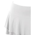 thumbnail image 4 of Doublju Women's Flared Skater Mini Skirt (Plus Size Available), 4 of 4