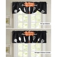 thumbnail image 4 of Household Goods Window Valance Curtain Kitchen Cafe Short Curtains Living Room Tie-Up Valance Curtain, 4 of 6