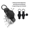 thumbnail image 6 of WILLED 2 Pack Airtag Waterproof case with Key Organizer,Compact Key Holder for Apple Airtag,Silicone Keychain for AirTag - Includes Keyring to Attach Car Key Fob, 6 of 6