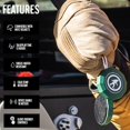 thumbnail image 3 of Altavoces para casco Outdoor Tech Chips 3.0 Bluetooth, color verde, 3 of 8