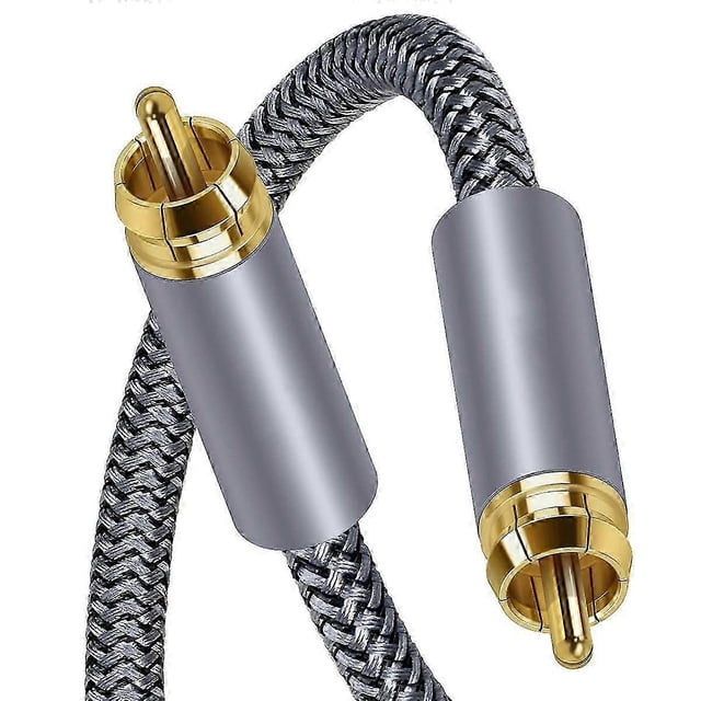 Type A 15m RCA to RCA Male to Male Digital Audio Coaxial Cable Pure Copper SPDIF Coaxial Cable