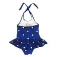 thumbnail image 3 of Kids Baby Girl Heart Print One Piece Halter Bikini Tankini Swimwear Swimsuit Beachwear Bathing Suit, 3 of 7