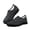 Black Leopard, variant on Zebra Print Walking Shoes for Women Casual Slip On Low Top Sneakers Comfort Fashion Non Skid Footwear for Work Travel