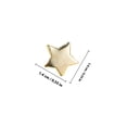 thumbnail image 2 of PTOOTP 200Pcs Golden Star Brads Metal Fasteners for Cardmaking and Paper Decoration, 2 of 6