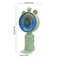 thumbnail image 4 of ICQOVD Desktop Fan Mini Usb Rechargeable Handheld Fan Small Portable Cooling Fan Hands-Free Portable for Outdoor Work, 4 of 6
