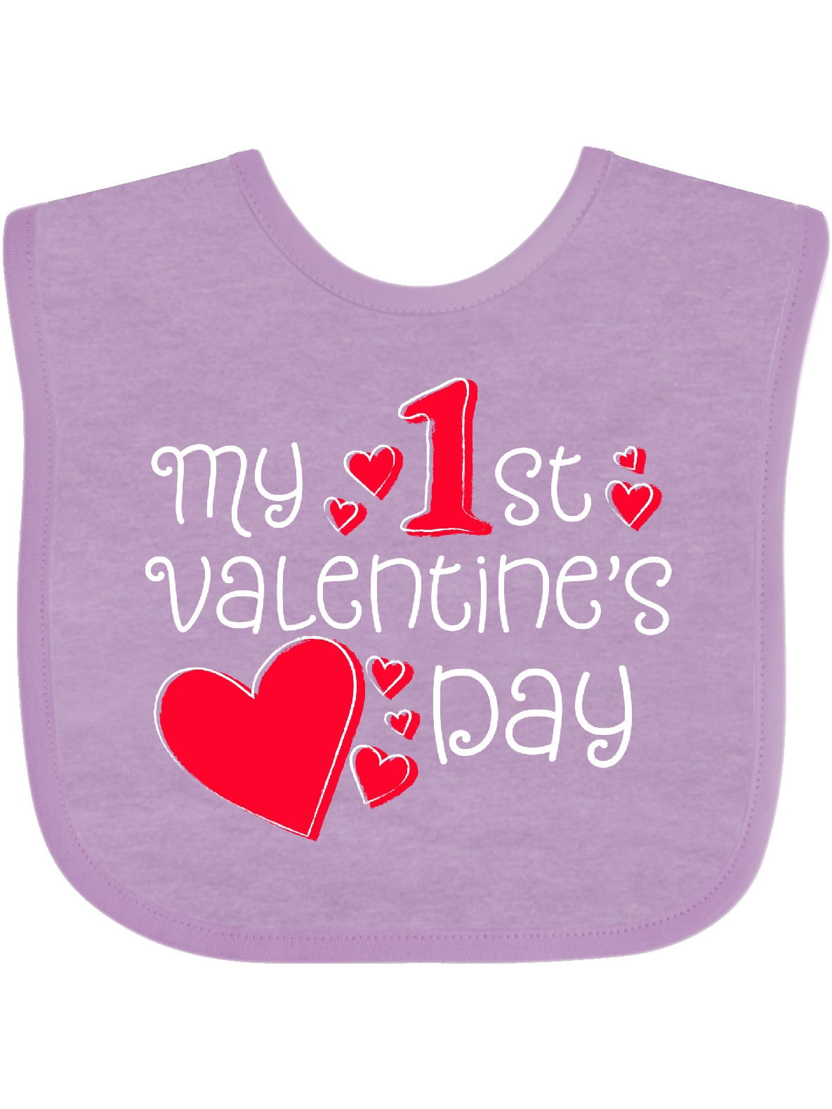my first valentine's day bib