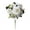 White, variant on FXMLRLK 1 Pack Artificial Peonies Flowers, Faux Silk Hydrangea Bouquet Vintage Wedding Home Table for Reusable Bouquet of Rose Flowers for Valentine Wedding Birthday Party, Hot Pink
