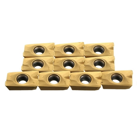 

VEAREAR Essential Hardware tools 10Pcs/Box APKT1604PDER-DP BP010 CNC Blade Sturdy Easy to Install Widely Used Compact Milling Cutter Carbide Inserts CNC Accessories