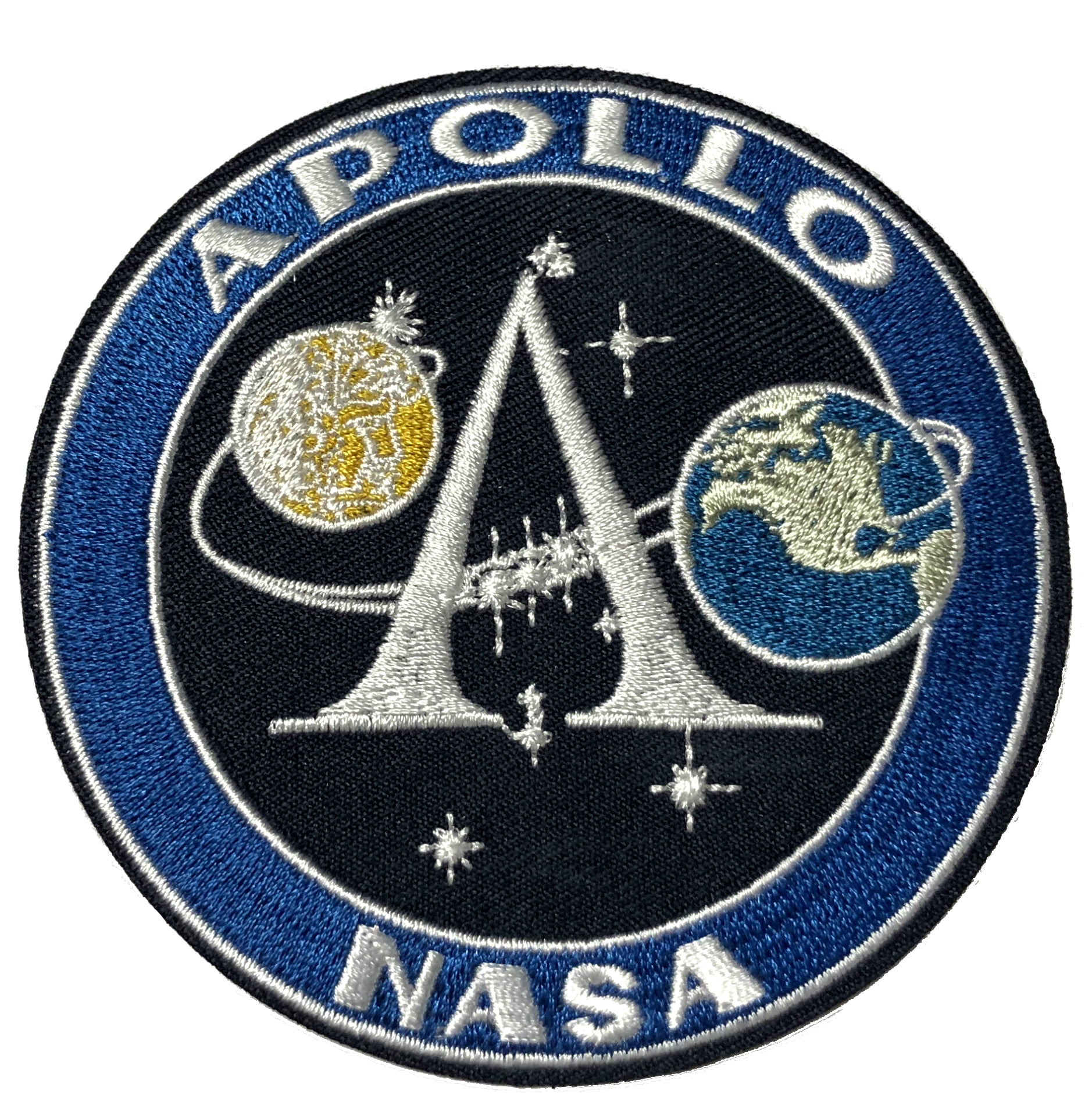Retro NASA Shuttle Embroidered Patch Iron/Sew-On Applique Space Explorer Planets Retro NASA Shuttle Embroidered Patch Iron/Sew-On Applique Space Explorer Planets