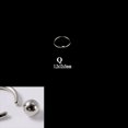 thumbnail image 1 of Anillo de nariz con clip de bola de acero inoxidable 316L BCR, anillo de nariz con clip de bola de acero de titanio, anillo multiusos universal, pendientes, anillo para el hueso de la oreja, 1 of 6