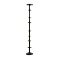 thumbnail image 6 of Tall Decorative Metal Floor Candle Holder for Living Room Decor - Modern Pillar Candle Stand for Entryway Display - Elegant Candle Stick for Home or Event Centerpieces for Console Tables - 36", Black, 6 of 12