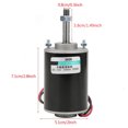 thumbnail image 2 of DC Motor,12/24V 30W High Speed CW/CCW Permanent Magnet DC Motor For DIY Generator [12V3000r], 2 of 7