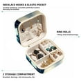 thumbnail image 2 of Koala Travel Portable Square Jewelry Stand, Earring Organizer, Ring Storage, Necklace Holder, Bracelet Stand - Suitable for Girls and Women, Travel Organizer Jewelry Boxes, 2 of 6