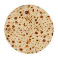 thumbnail image 1 of Funny Round Corn Tortilla Blanket Soft Throw Blanket for Bed Fleece Sofa Plaid Plush Bedspreads Winter Warm Flannel Wrap Blanket, 1 of 10