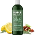 thumbnail image 1 of Champú clarificante para cabello acumulado y graso - Champú de limpieza profunda con romero - Limón refrescante para cabello graso y aceite de jojoba para limpiador del cuero cabelludo - Champú antire, 1 of 5