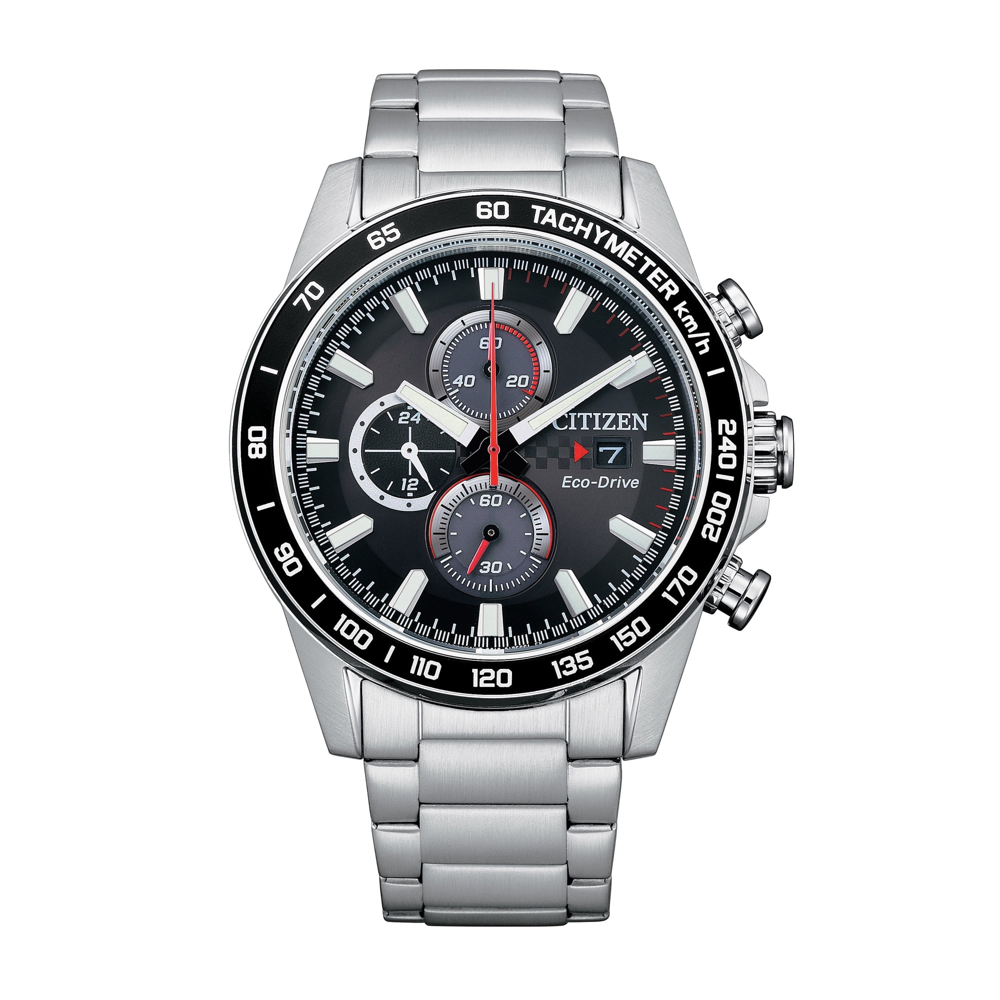 Citizen Men's Eco-Drive Weekender Brycen Stainless Chronograph Watch - CA0780-52E