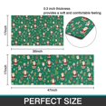 thumbnail image 7 of Green Christmas Santa and Icon Pattern Kitchen Rugs Sets Of 2,Anti Fatigue Kitchen Mat Rugs Non Slip Washable,Decorative Kitchen Floor Mats for Kitchen,Sink,Laundry,17"x30"+17"x47", 7 of 7