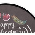 thumbnail image 3 of Pumpkin Round Floor Mat Non-Slip Wsahable Round Area Rug for Bathroom Entryway Living Room Bedroom Home Decor - -, 3 of 5