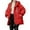 Red, variant on Girls Long Winter Down Coat Hooded Thick Warm Jacket for Kids Windproof Outdoor Cold Weather Outerwear