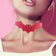 thumbnail image 4 of Travelwant Women PU Leather Punk Choker Necklace Goth Choker Collar Waist Belt Gothic, 4 of 8