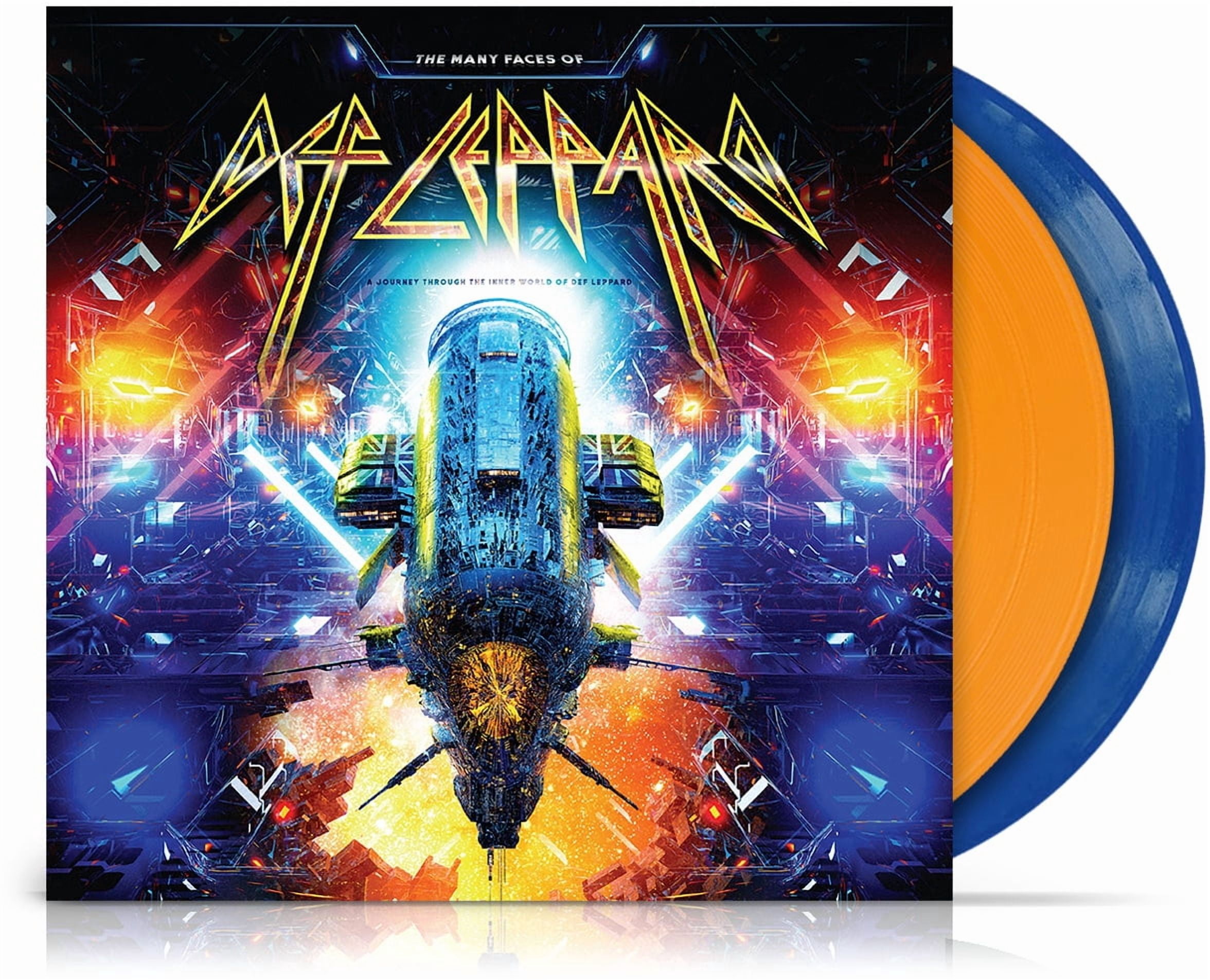 Many Faces of Def Leppard / Var - Orange & Blue - The Many Faces Of Def Leppard / Various - Orange & Blue Vinyl - Music & Performance