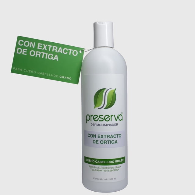 Shampoo Anticaspa Contra Dermatitis Seborreica Para Cabello Graso 500 Ml Preserva® PRESERVA PVS04