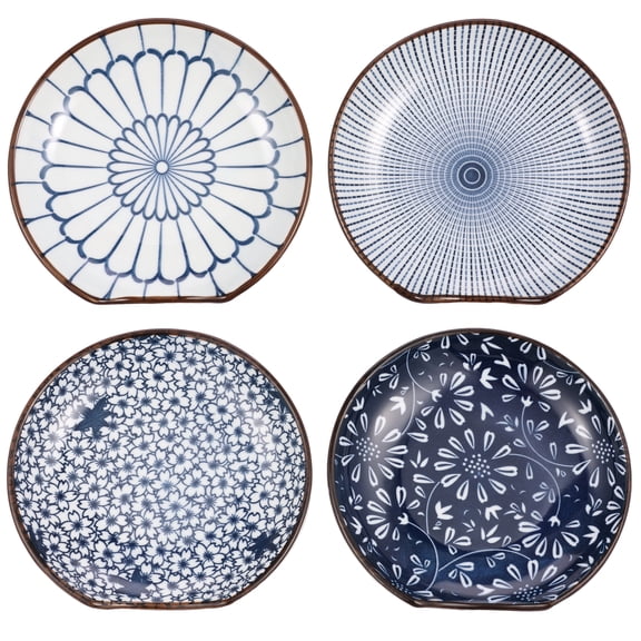 Tcwhniev 4 Pcs Ceramic Spoon Rest Practical Spoon Holder Decorative Spoon Rest Set Multipurpose Coffee Spoon Rest Microwave and Oven Safe Kitchen Spoon Rest for Stove Top Dishwasher Safe