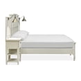 thumbnail image 3 of Magnussen Home Willowbrook Egg Shell White California King Wall Panel Bed, 3 of 5