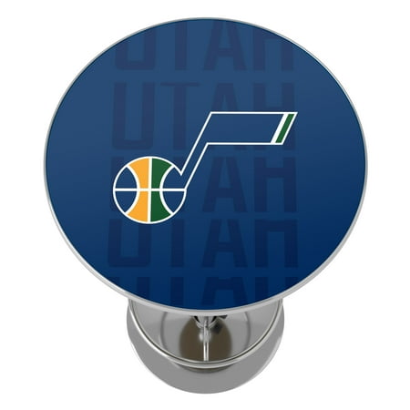 Utah Jazz NBA City Chrome Pub Table - Navy, Gold, Green