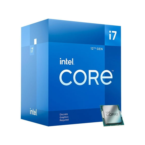 Intel Core i7-12700F - Core i7 12th Gen Alder Lake 12-Core (8P 4E) 2.1 GHz LGA 1700 65W Desktop Processor - BX8071512700F