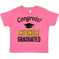 thumbnail image 3 of Inktastic Congrats My Uncle Graduated with Cap Boys or Girls Toddler T-Shirt, 3 of 5