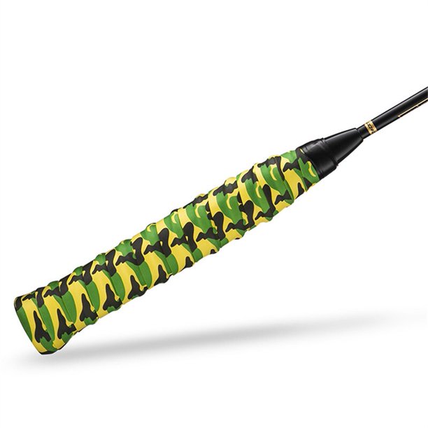 Sweat Racket Tape Grip Anti-Slip Tennis Badminton Squash Band Slingshot Fishing Rod Handle Camouflage/Leopard Print Hand Glue He Qiyong unisex